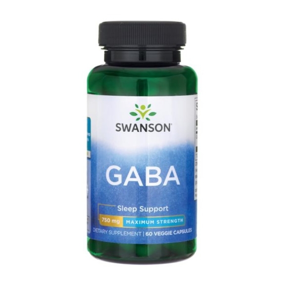 Swanson Gaba forte 750 mg 60 kapsułek cena €9,49