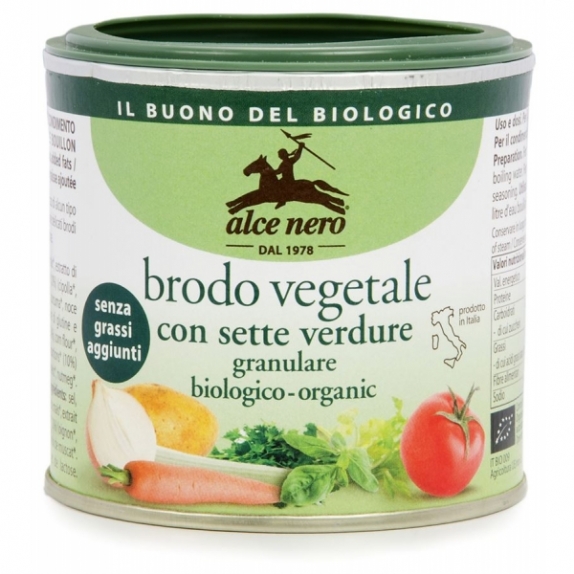 Bulion w proszku wegetariański 120 g BIO Alce Nero cena 3,66$