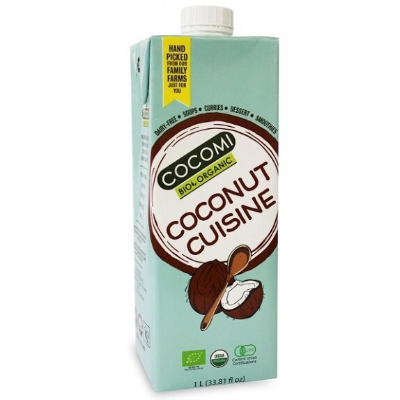 Napój kokosowy 17 % tłuszczu 1litr Cocomi cena 21,35zł