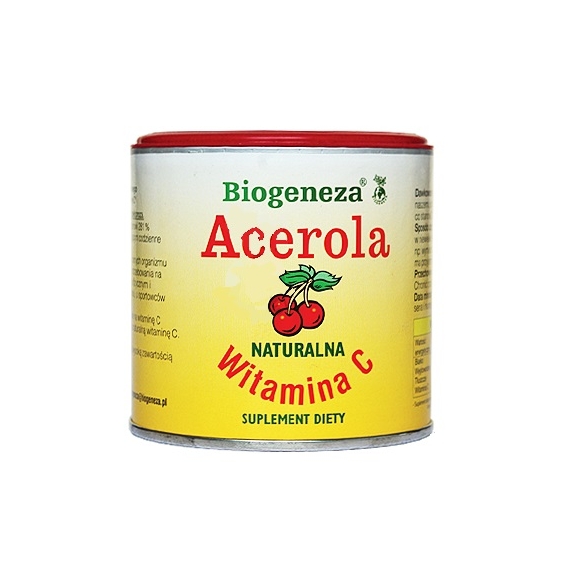Biogeneza acerola witamina C 100 g cena 12,28$