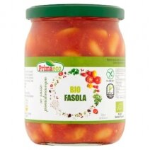 Fasola w sosie pomidorowym 440 g BIO Primaeco