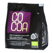 Cocoa figi w surowej czekoladzie 70 g BIO