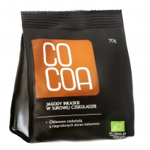 Cocoa jagody inkaskie w surowej czekoladzie 70 g BIO