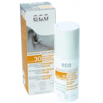 Eco cosmetics żel do twarzy na słońce z granatem i rokitnikiem spf 30 30 ml ECO