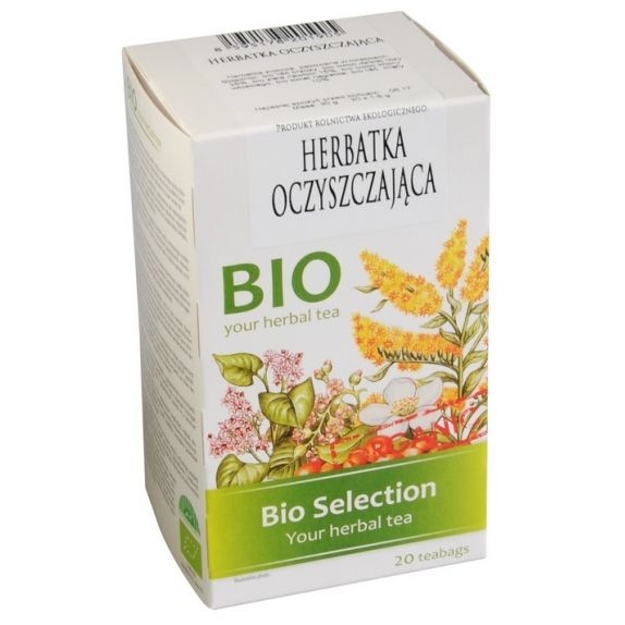 Apotheke Herbatka oczyszczająca BIO 20saszetek cena 7,69zł