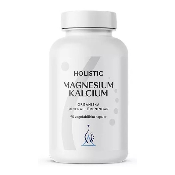 Holistic Magnesium-Kalcium organiczne związki magnezu i wapnia 80/40 mg 90 kapsułek cena 19,44$