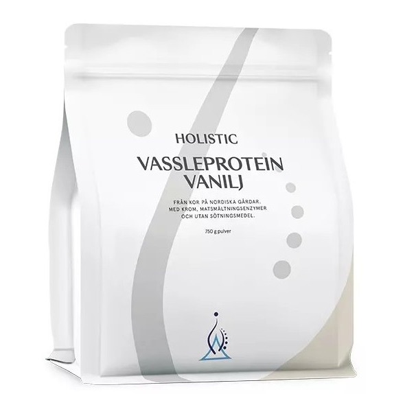 Holistic Protein Vanilj proteiny, białko serwatkowe 750 g cena 42,93$