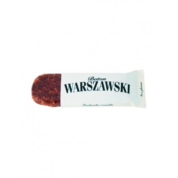 Baton Warszawski truskawka i wanilia, bezglutenowy 60 g Pięć Przemian cena 5,03zł