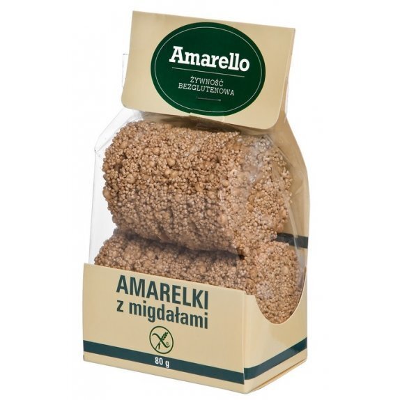 Amarelki z migdałami 80 g Amarello cena 2,27$
