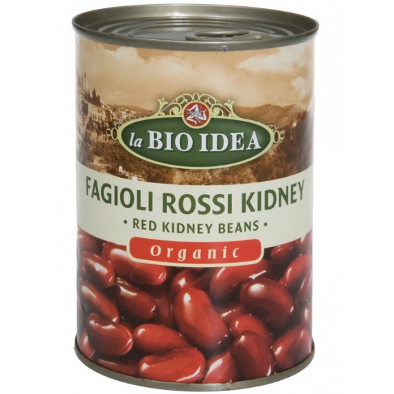 Fasola kidney w puszce 400 g (240g) BIO La Bio Idea cena €1,76