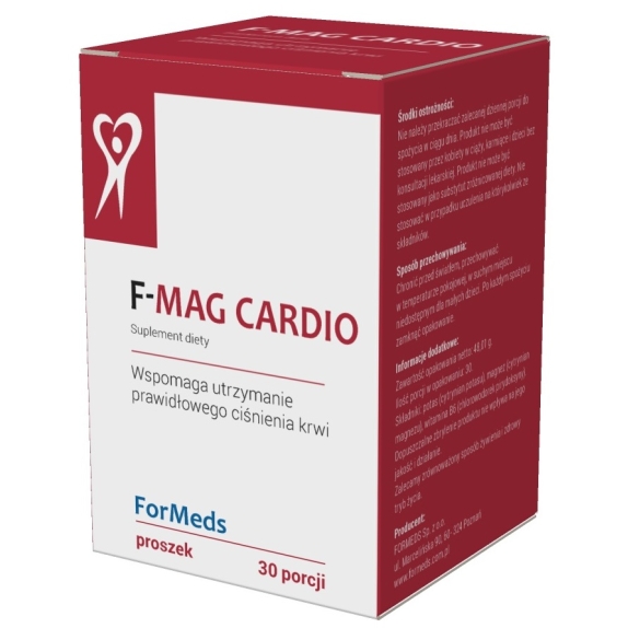 F-Mag Cardio 57 g Formeds cena 6,75$