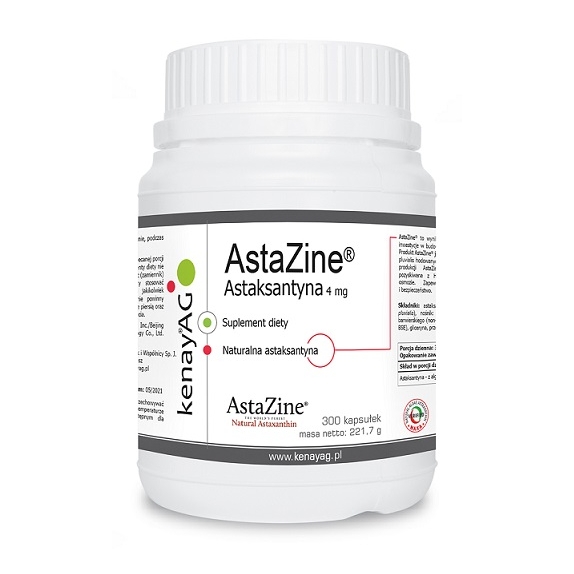 AstaZine™ Astaksantyna 4 mg 300 kapsułek Kenay cena €85,74