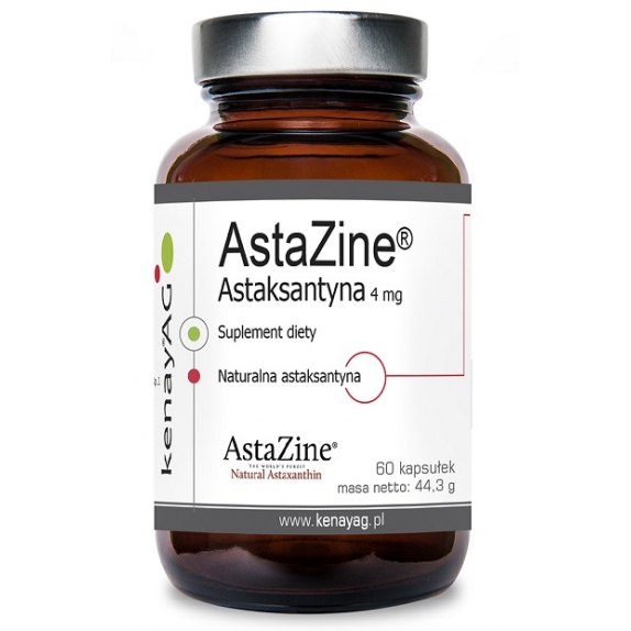 AstaZine™ Astaksantyna 4 mg 60 kapsułek Kenay cena €19,86