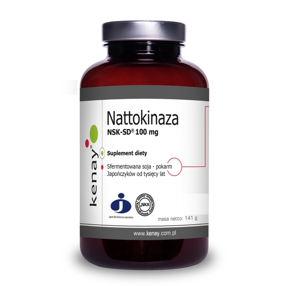 Nattokinaza 100 mg NSK-SD™ 60 kapsułek Kenay  cena 115,00zł