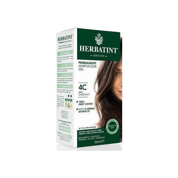 Farba Herbatint 4C Ash Chestnut Popielaty Kasztan 150ml cena 14,23$