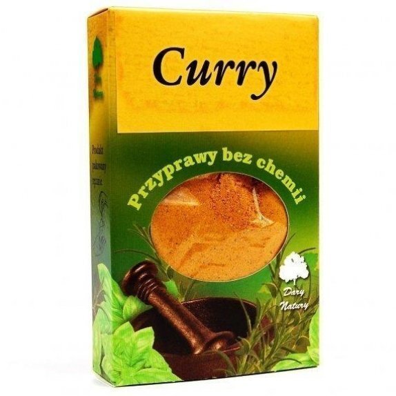 Curry 60 g konwencja Dary Natury cena 2,09$