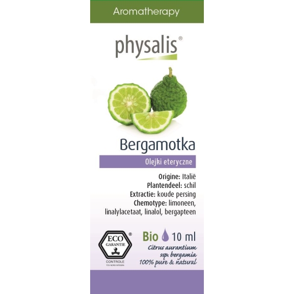 Olejek eteryczny bergamote (Bergamotka) 10 ml Physalis cena 40,30zł