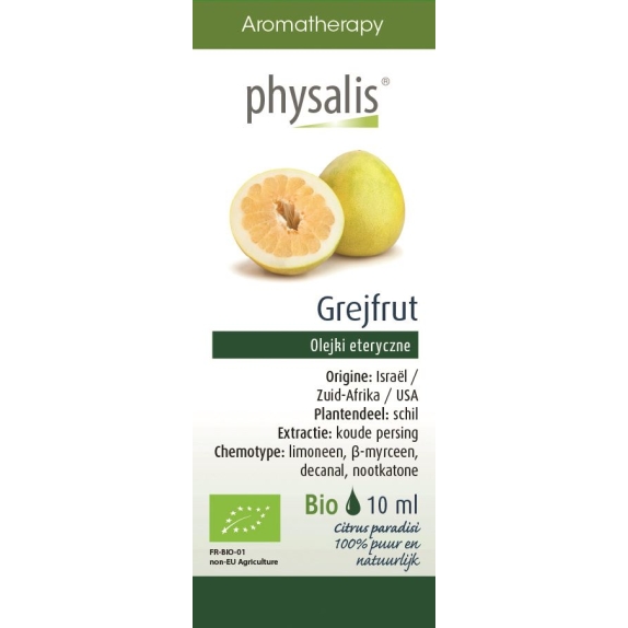 Physalis olejek eteryczny pompelmoes (Grejfrut) BIO 10 ml  cena 33,15zł