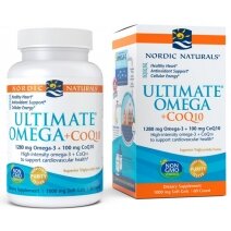 Nordic Naturals Ultimate Omega + CoQ10, 120 kapsułek PROMOCJA!