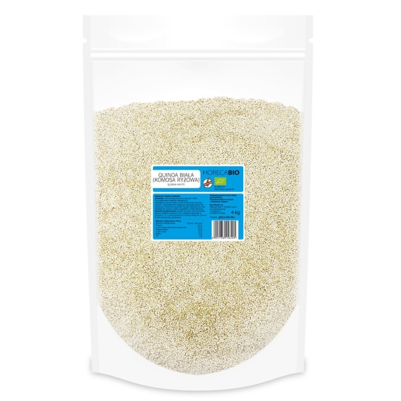 Quinoa biała (komosa ryżowa) bezglutenowa 4 kg BIO Horeca cena €24,55
