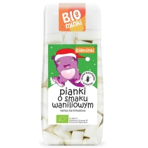 Pianki o smaku waniliowym bezglutenowe 120 g BIO Biominki EDYCJA ŚWIĄTECZNA