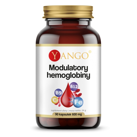 Yango Modulatory hemoglobiny 90 kapsułek cena 38,90zł