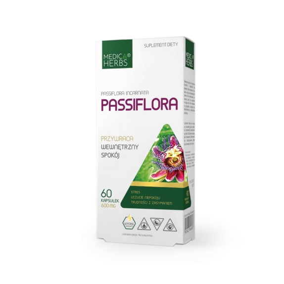 Medica Herbs Passiflora 60 kapsułek PROMOCJA! cena 20,59zł
