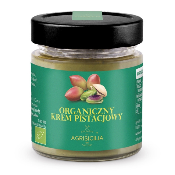 Krem pistacjowy BIO 200 g Agrisicilia cena 9,14$