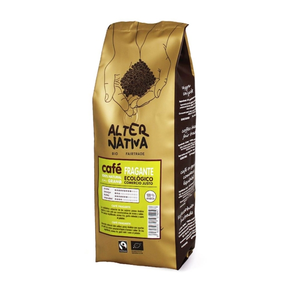 Kawa ziarnista Arabica 100% Fair Trade 500 g BIO Alternativa WRZEŚNIOWA PROMOCJA! cena 57,19zł