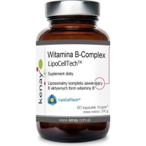 Kenay Witamina B Complex LipoCellTech 60kapsułek