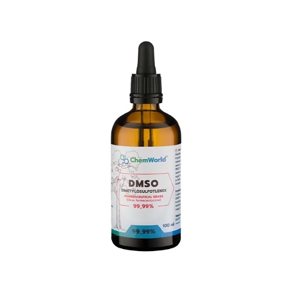 DMSO Dimetylosulfotlenek CZDA 100 ml ChemWorld cena 19,90zł