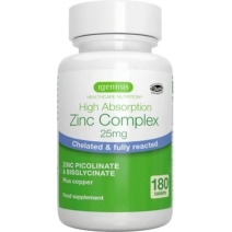 Cynk Complex 25 mg plus 180 tabletek Igennus