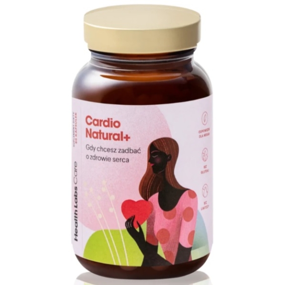 Health Labs Cardio Natural+ 60 kapsułek  cena 129,00zł