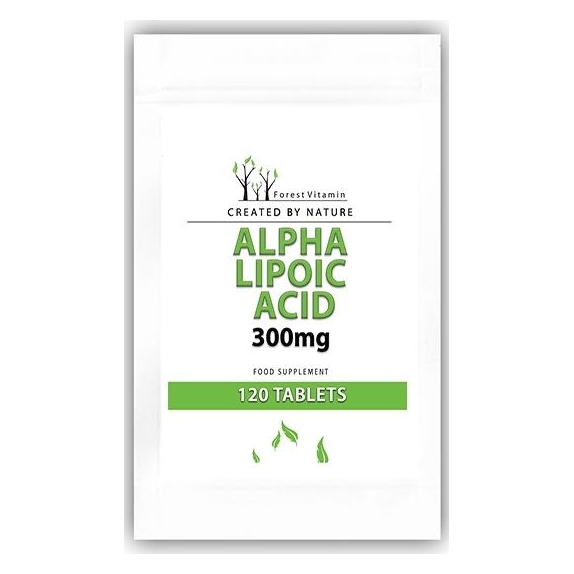 Forest Vitamin Kwas Alfa Liponowy 300 mg 120 tabletek cena 59,00zł