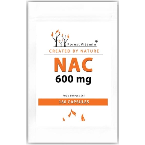 Forest Vitamin NAC 600mg N-acetyl L-cysteina 150 kapsułek cena 48,90zł