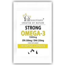 Forest Vitamin Omega-3 Strong 100 kapsułek