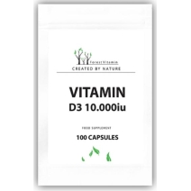 Forest Vitamin Witamina D3 10000IU 100 kapsułek