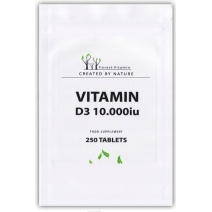 Forest Vitamin Witamina D3 10000IU 250 kapsułek