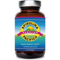 Spirulina Pacifica® hawajska 500 mg 120 tabletek Kenay PROMOCJA