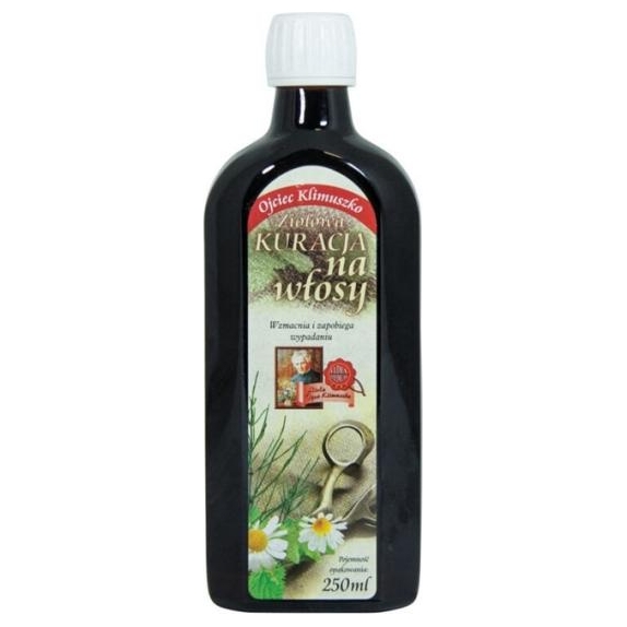 Kuracja na włosy w płynie 250 ml Klimuszko  cena 42,90zł