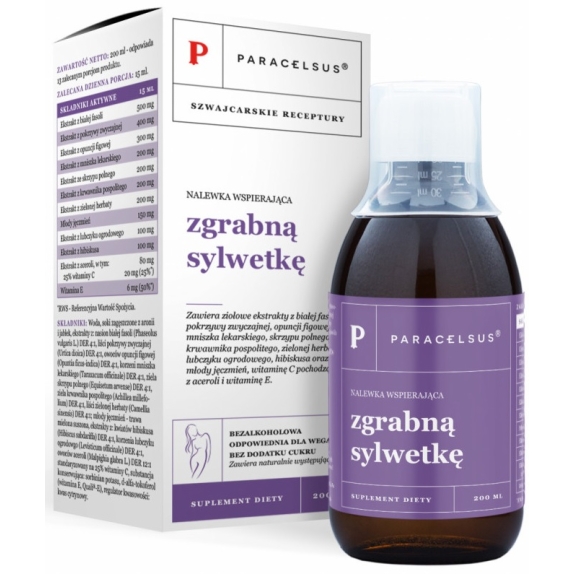 Aura Herbals paracelsus zgrabna sylwetka 200 ml cena 29,80zł