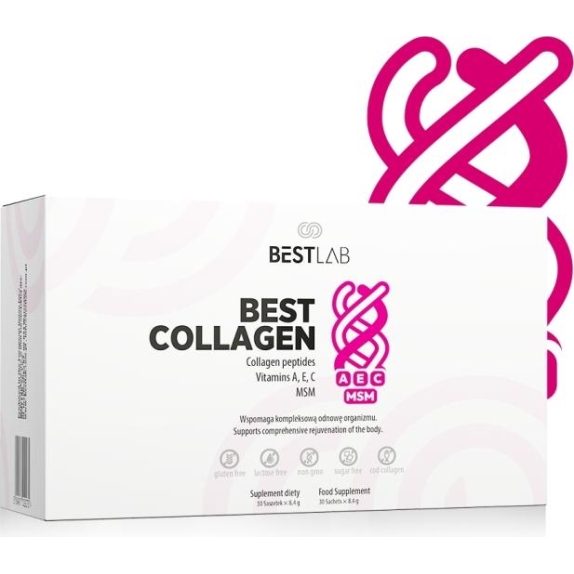 BestLab Collagen kolagen 30saszetek cena 219,00zł