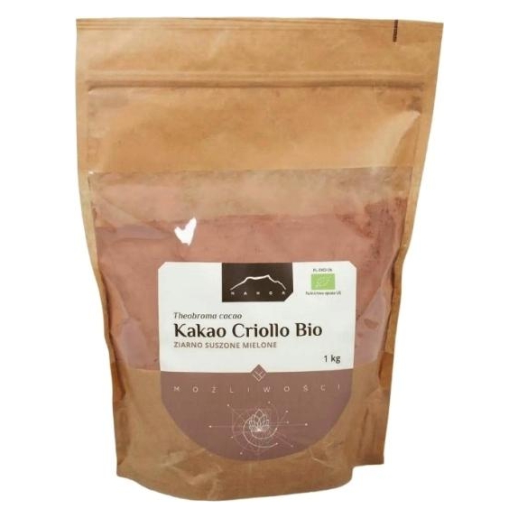 Nanga Kakao Criollo mielone BIO 1 kg cena 112,00zł