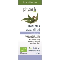 Olejek eteryczny Eukaliptus australijski BIO 10 ml Physalis