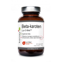 Kenay Beta karoten (Prowitamina A) Lyc-O-Beta 60 kapsułek 