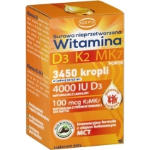 Witamina D3 + K2 MK7 (D3 4000 IU + K2 100 mcg) 30 ml 