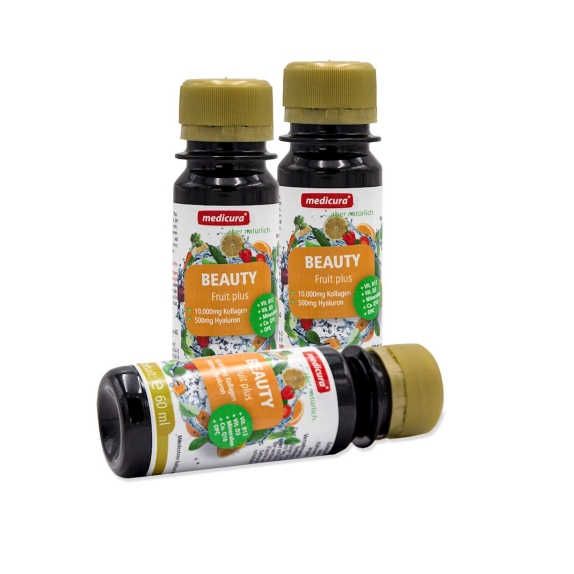 Medicure Shot Beauty Fruit Plus 7 sztuk x 60 ml cena 45,55zł