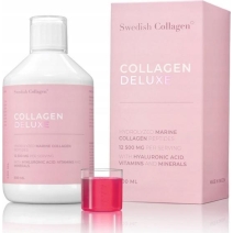 Swedish Collagen Deluxe najmocniejszy kolagen rybi 12500mg płyn 500ml