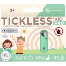 Tickless Kid Pro Green Mentha odstraszacz kleszczy zielony miętowy + ładowanie