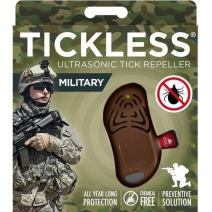 TickLess Human Military Brown urządzenie odstarszające kleszcze